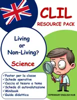 anteprima - Poster - LIVING OR NON LIVING CLIL RESOURCE PACK - Pagina di copertina