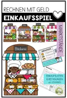 Vorschau - Stundenentwürfe - Rechnen mit Geld - Einkaufsspiel - Marktstand - Einkaufsliste - Deckblatt