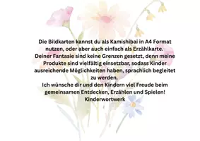 Vorschau - Fördermaterial/Inklusion - Erzählkarten Kamishibai Frühling für Sprachförderung - Seite 1