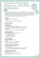 Vorschau - Stundenentwürfe - Creative Tasks based on The Fate of Ophelia - Hamlet - Seite 1