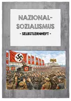 Vorschau - Arbeitsblätter - Nationalsozialismus (1933–1945) – Selbstlernheft mit Bildern, Mindmap und Aufgaben - Deckblatt