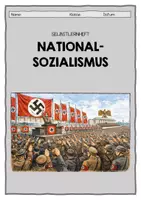 Vorschau - Arbeitsblätter - Nationalsozialismus (1933–1945) – Selbstlernheft mit Bildern, Mindmap und Aufgaben - Seite 1