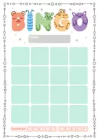 Vorschau - Spiele - Bingo-Vorlage | mit 3x3, 4x4 & 5x5 Feldern in A4, A5 & A6 - Seite 2