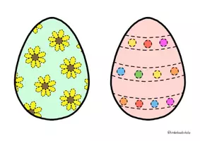 Vorschau - Arbeitsblätter - Oster-Materialpaket: Arbeitsblätter mit Oster-Motiven 🐰 - Seite 2