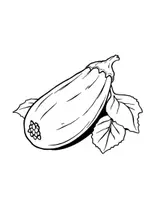 Aperçu - Affichage - vegetables coloring page - Page 2