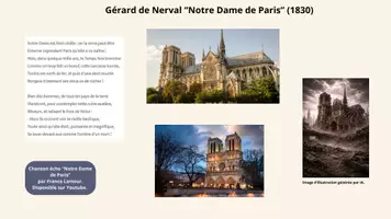 Aperçu - Présentation / Support pour le tableau - Paris en poésie - corpus et parcours littéraire. - Page 1