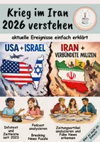 Vorschau - Arbeitsblätter - Den Krieg im Iran 2026 verstehen - Aktuelle Ereignisse einfach erklärt - Iran, USA und Israel - Deckblatt