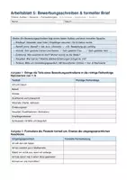 Vorschau - Unterrichtsreihen - Bewerbungsschreiben verfassen – Aufbau, Sprache & Übungen · Deutsch · 7./8. Klasse / Schulstufe - Seite 1