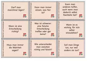 Vorschau - Merkblätter - Philosophieren im Ethikunterricht | Impulsfragen - Seite 3