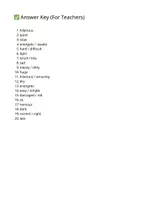 Προεπισκόπηση - Φύλλα εργασίας - 🧠✨ Synonyms & Antonyms Worksheet - Σελίδα 2