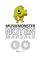 Vorschau - Unterrichtsreihen - Materialpaket MUSIKMONSTER 1-3 – 42 Arbeitsblätter zum Ausmalen & Instrumente lernen | Musik Klasse 2–6 - Seite 1