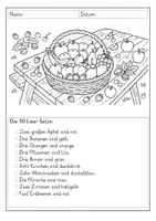 Vorschau - Arbeitsblätter - Lese-Mal-Abenteuer: 8 verschiedene Themen – Suchen, Lesen & Ausmalen (differenziert) - Seite 3