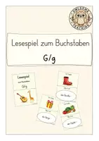Vorschau - Spiele - Lesespiel zum Buchstaben G/g (Kl. 1/2) - Deckblatt