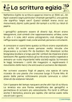 anteprima - Esercizi - I Geroglifici - Scheda interdisciplinare - Pagina 1