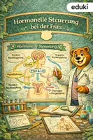 Vorschau - Arbeitsblätter - Hormonelle Steuerung bei der Frau - Biologie 8./9. Klasse - Deckblatt