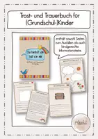 Vorschau - Mal- und Bastelvorlagen - Trost- und Trauerbuch für (Grundschul-)KInder - Deckblatt