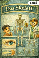 Vorschau - Stationenlernen - Buddybook: das menschliche Skelett - Biologie 5./6. Klasse - Deckblatt