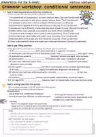 Vorschau - Arbeitsblätter - GRAMMARWORKSHOP - conditional sentences (elevated writing) - Seite 2