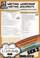 Vorschau - Arbeitsblätter - WRITINGWORKSHOP - writing arguments (elevated writing) - Deckblatt