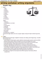 Vorschau - Arbeitsblätter - WRITINGWORKSHOP - writing arguments (elevated writing) - Seite 3