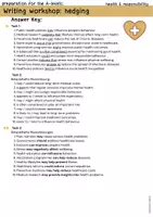 Vorschau - Arbeitsblätter - WRITINGWORKSHOP - hedging (elevated writing) - Seite 3