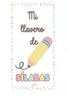 Vista previa - Decoración del aula - Llavero de sílabas con imágenes - página 3