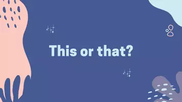anteprima - Presentazioni / Lavagne - This or that, speaking, prompt cards (Questo o Quello – Carte per la conversazione) - Pagina di copertina