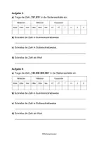 Vorschau - Arbeitsblätter - Übungen zum Zehnersystem - Seite 1