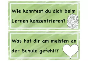 Vorschau - Stundenentwürfe - Reflexion Homeschooling (Corona) - Impulsfragen - Seite 3