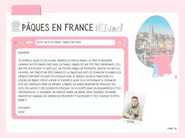 Vorschau - Stundenentwürfe - Pâques dans le monde francophone – Lesetexte & Arbeitsblätter zu Ostern - Seite 3