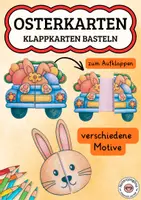 Vorschau - Mal- und Bastelvorlagen - Osterkarten basteln Klappkarten Ostern Geschenk - Deckblatt