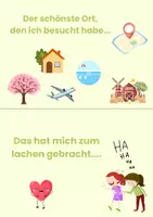 Vorschau - Bildkarten - Erzählkarten Osterferien (Impulse zum erzählen) - Seite 1