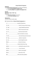 Vorschau - Arbeitsblätter - 40 Present Perfect Progressive Übungen mit Erklärung, Signalwörtern und Lösung - Deckblatt