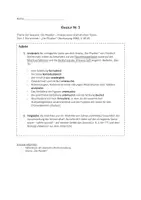 Vorschau - Klassenarbeiten - Klausur Die Physiker - Dramenszenenanalyse mit weiterführendem Schreibauftrag - Deckblatt