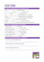 Vorschau - Arbeitsblätter - Present Perfect (Merkblatt, For + Since, Übungen) - Seite 1