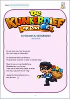 Voorbeeld - Spelling: Zisa's klinkerdief - verenkelen en verdubbelen - Voorblad