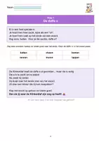 Voorbeeld - Spelling: Zisa's klinkerdief - verenkelen en verdubbelen - Pagina 3