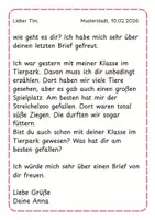 Vorschau - Präsentationen/Tafelbilder - Der Brief - Tafelmaterial - Seite 3