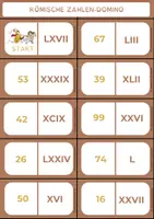 Vorschau - Spiele - Römische Zahlen: Domino Variante 2 - Seite 2