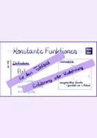 Vorschau - Arbeitsblätter - Merkblätter und Tafelbild zu den wichtigsten Funktionstypen - Seite 3