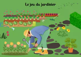Aperçu - Jeux - Le jeu du jardinier - Page de couverture