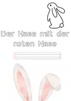 Vorschau - Arbeitsblätter - Der Hase mit der roten Nase - Seite 1