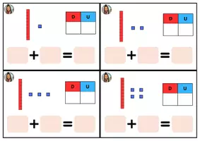 Vista previa - Juegos / Gamificación - Tarjetas de decenas y unidades - página 2