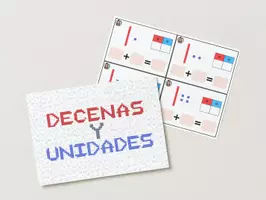 Vista previa - Juegos / Gamificación - Tarjetas de decenas y unidades - Portada