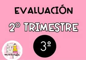 Vista previa - Evaluación - EVALUACIÓN 2 TRIMESTRE INFANTIL - página 1