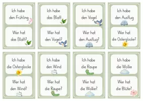 Vorschau - Spiele - Lesespiel Frühlingswörter - Seite 2