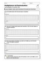 Vorschau - Arbeitsblätter - Sachaufgaben Dezimalzahlen multiplizieren Klasse 5/6 - Seite 2
