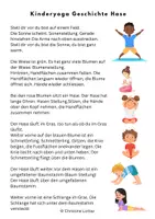 Vorschau - Spiele - Kinderyoga Geschichte Hase - Seite 1