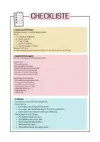 Vorschau - Arbeitsblätter - Checkliste Ballade - Deckblatt