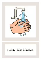 Vorschau - Stundenentwürfe - Richtig Hände waschen - Unterrichtsstunde mit Unterrichtsskizze - Seite 2